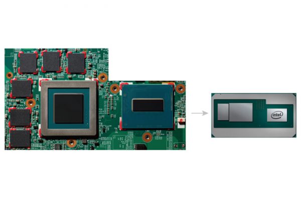 Intel Core CPU Adds Discrete AMD Graphics