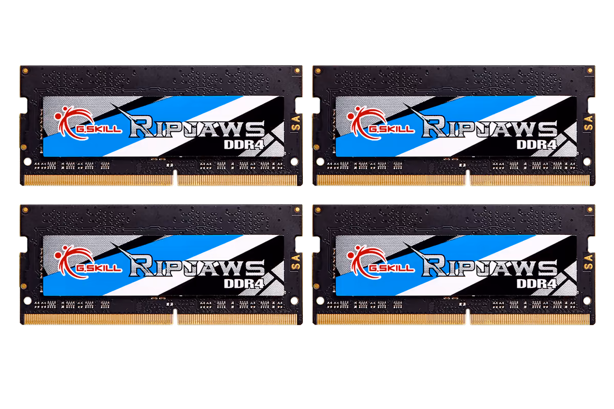 G.SKILL 4000MHz CL18 DDR4 SO-DIMM Announced
