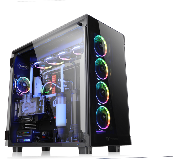Thermaltake View 91 Tempered Glass Edition Super Tower Chassis_1