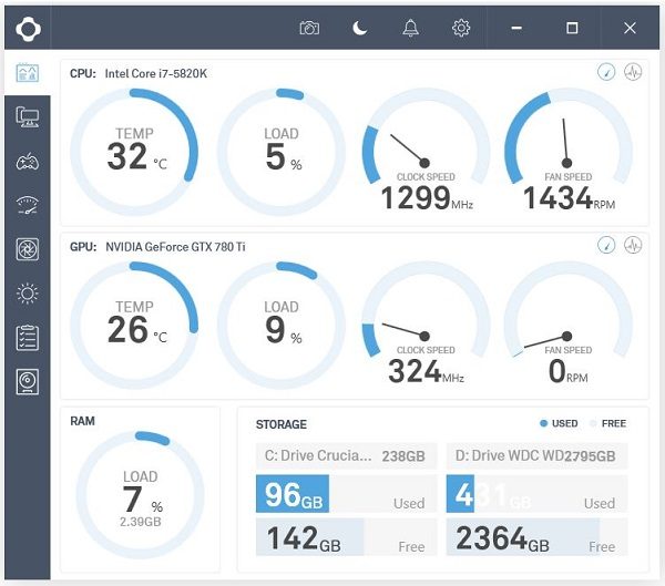 NZXT H700i Cam Dashboard NZXT H700i Mid-Tower ATX Case Review