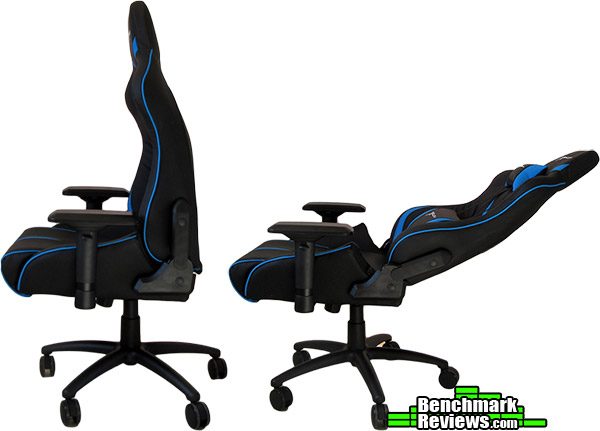 eWin Flash XL Seat Tilt Comparison E-Win Flash XL Gaming Chair Review