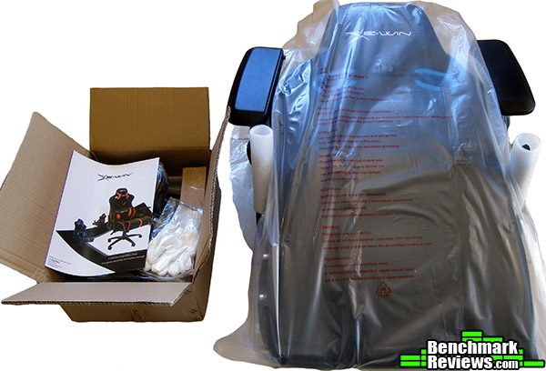 eWin Flash XL Unassembled E-Win Flash XL Gaming Chair Review