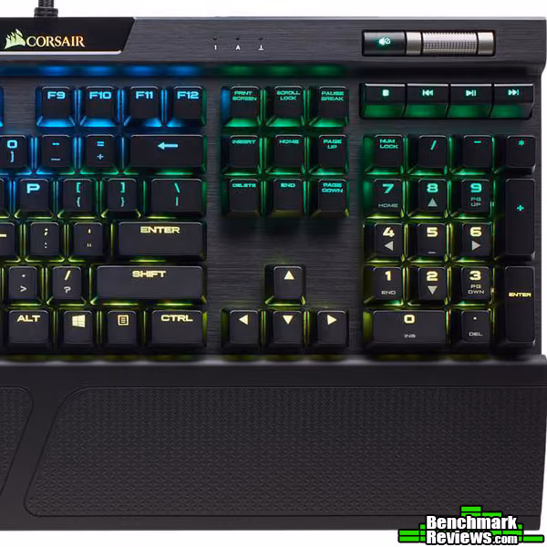 Corsair K70 MK.2 RGB Mechanical Keyboard Review 8 Corsair K70 MK2 Gaming Mechanical Keyboard Front Media Keys Corsair-K70-MK2-Gaming-Mechanical-Keyboard-Front-Media-Keys