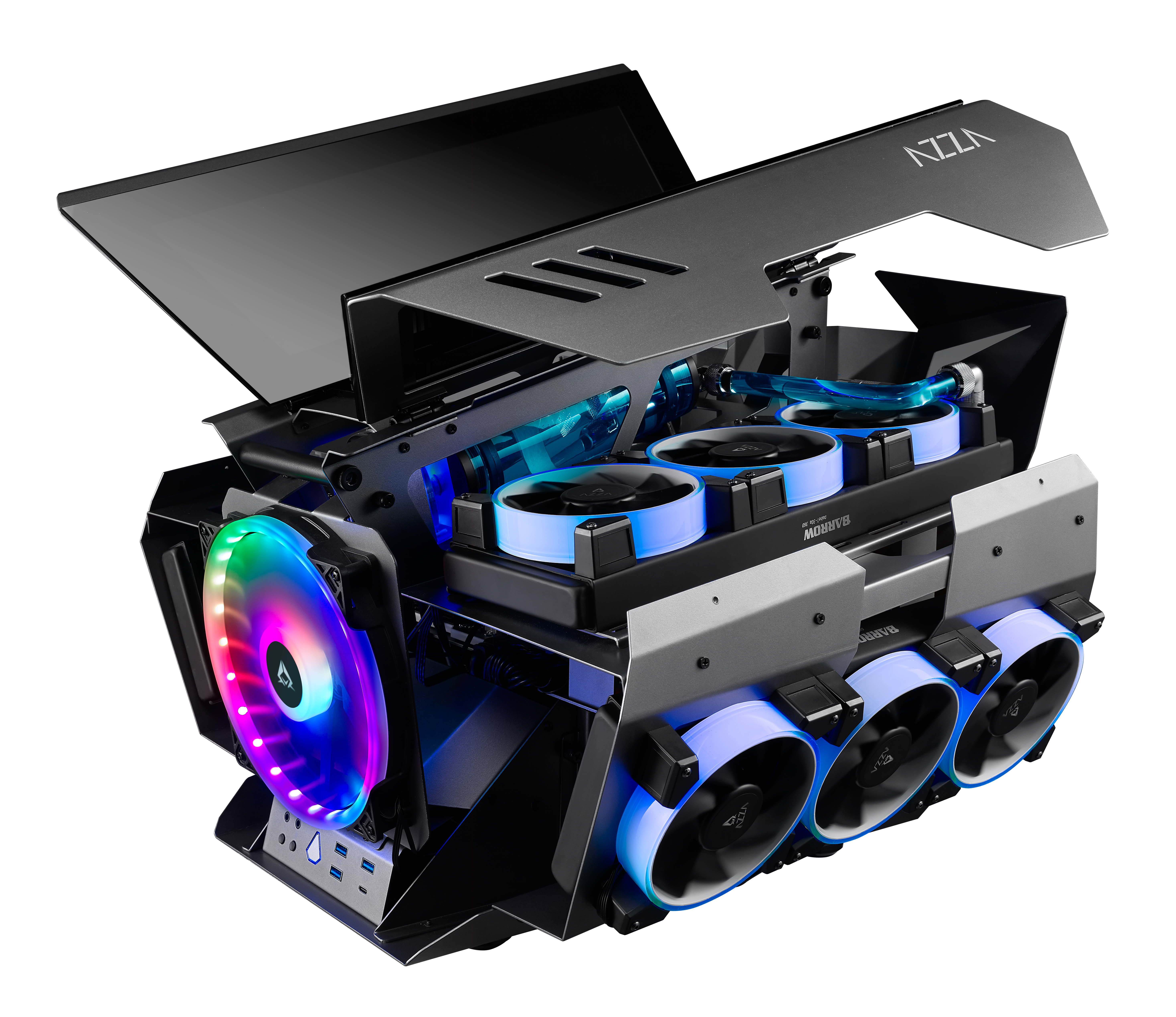 AZZA OVERDRIVE Engine-Inspired Falcon Wing Case Corner