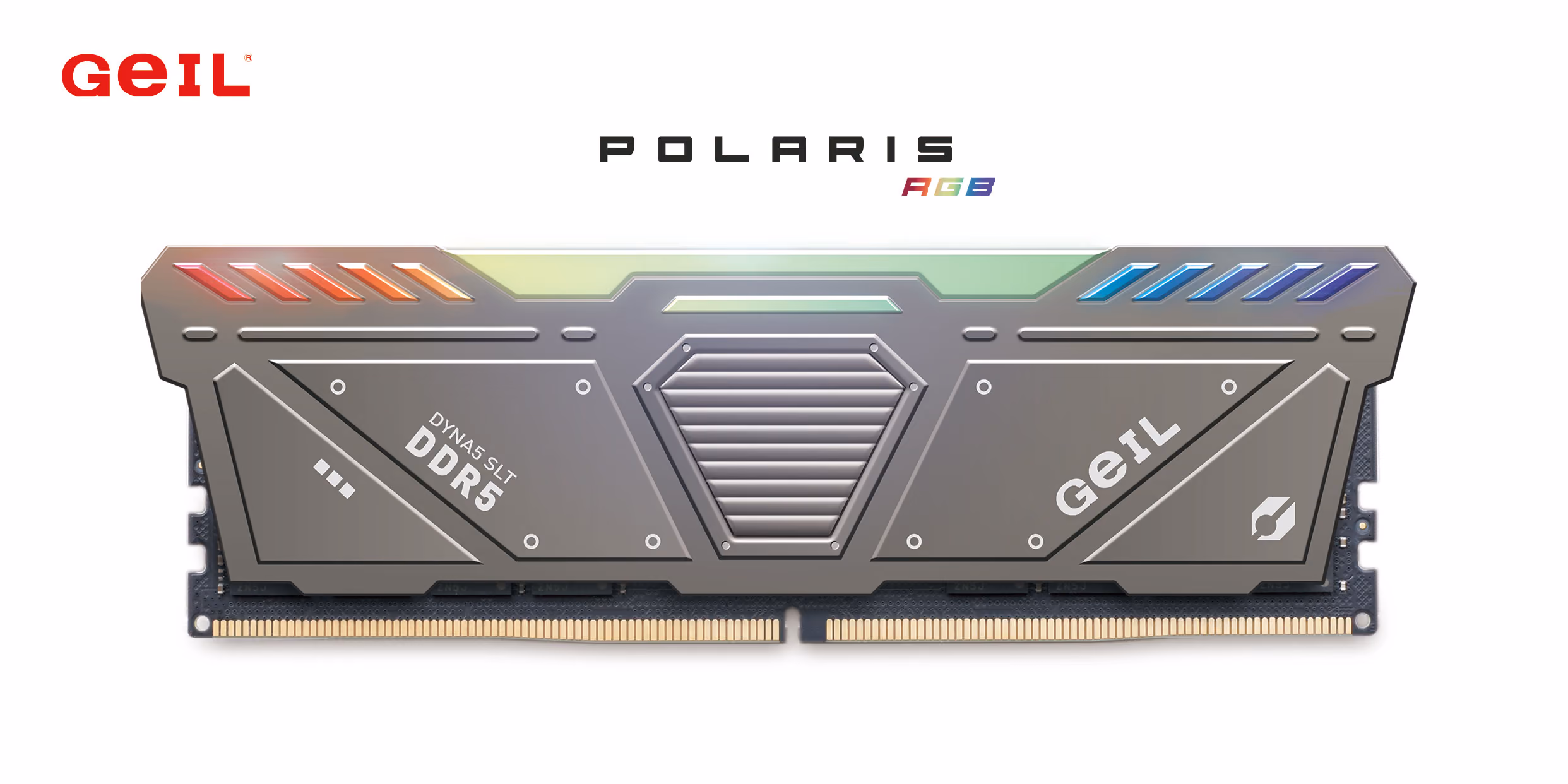 GeIL Polaris DDR5 RGB 7200MHz Gaming Memory Announced