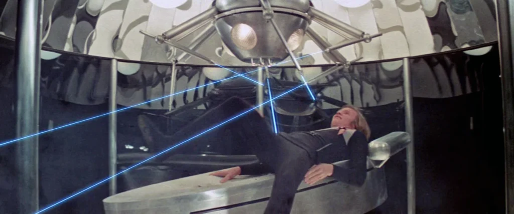 Logan's Run Medical Laser Pulse Length - Courtesy MGM